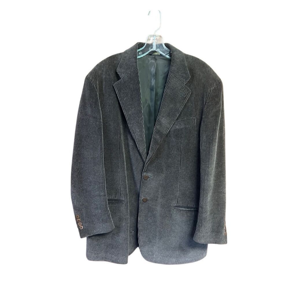 Mondo di Marco  3 Button Sports Jacket  corduroy Brown Sz 44R